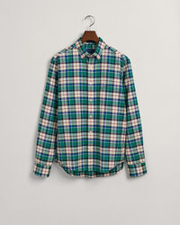 Regular Fit Checked Oxford Shirt