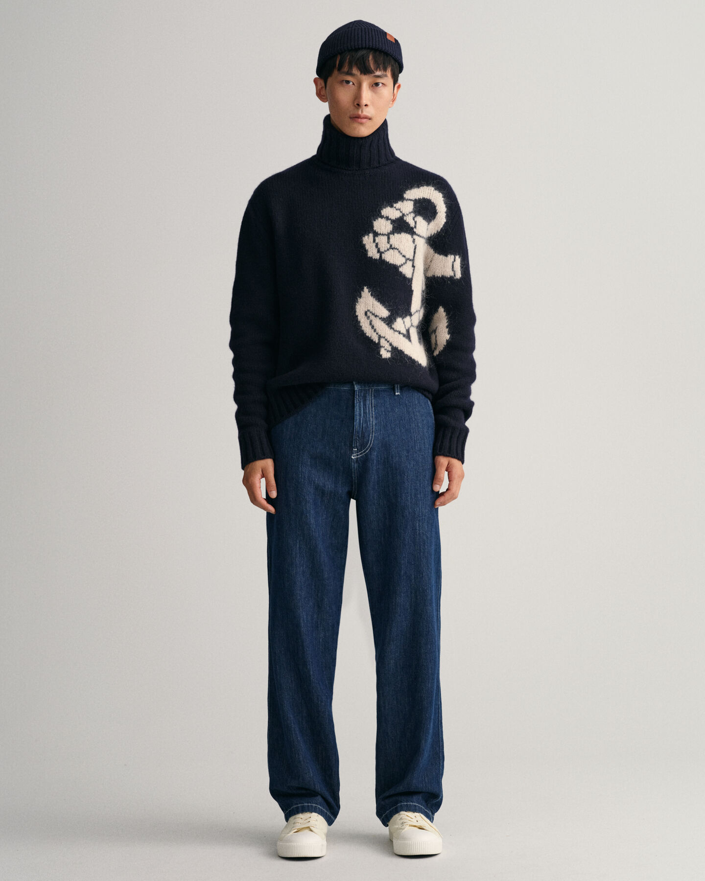 Relaxed Fit Cotton Linen Jeans