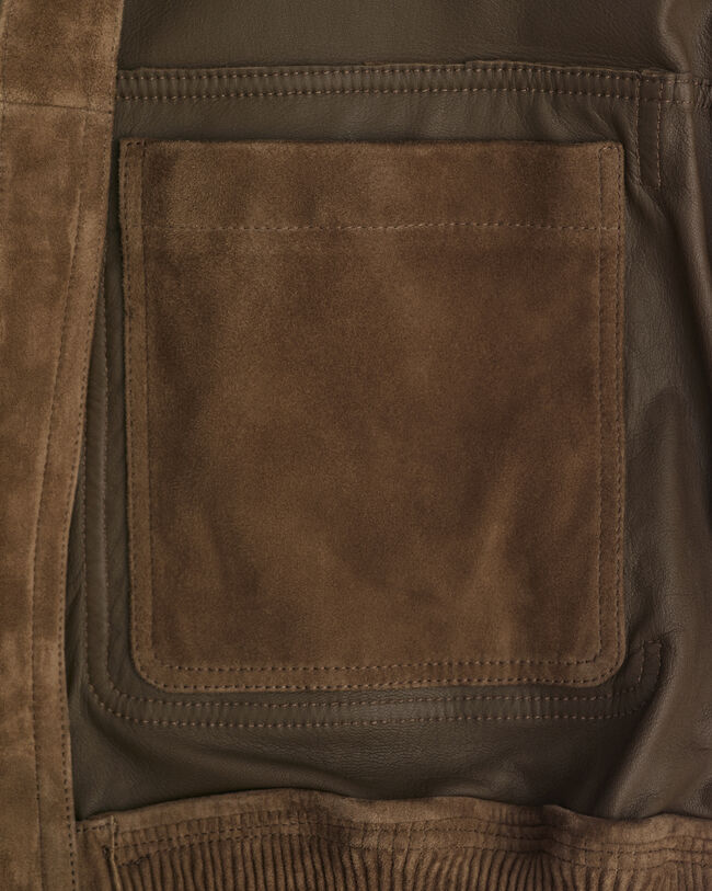 Suede Flight Jacket