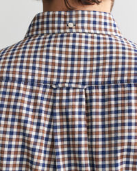 Regular Fit Gingham Light Twill Shirt