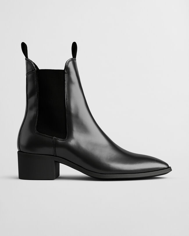 St Broomly Leather Chelsea Boots