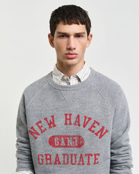 Graphic Crew Neck Sweatshirt