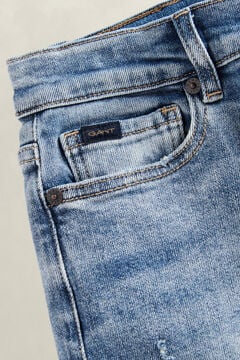 Teen Boys Relaxed Fit Jeans — WORN WASH 2