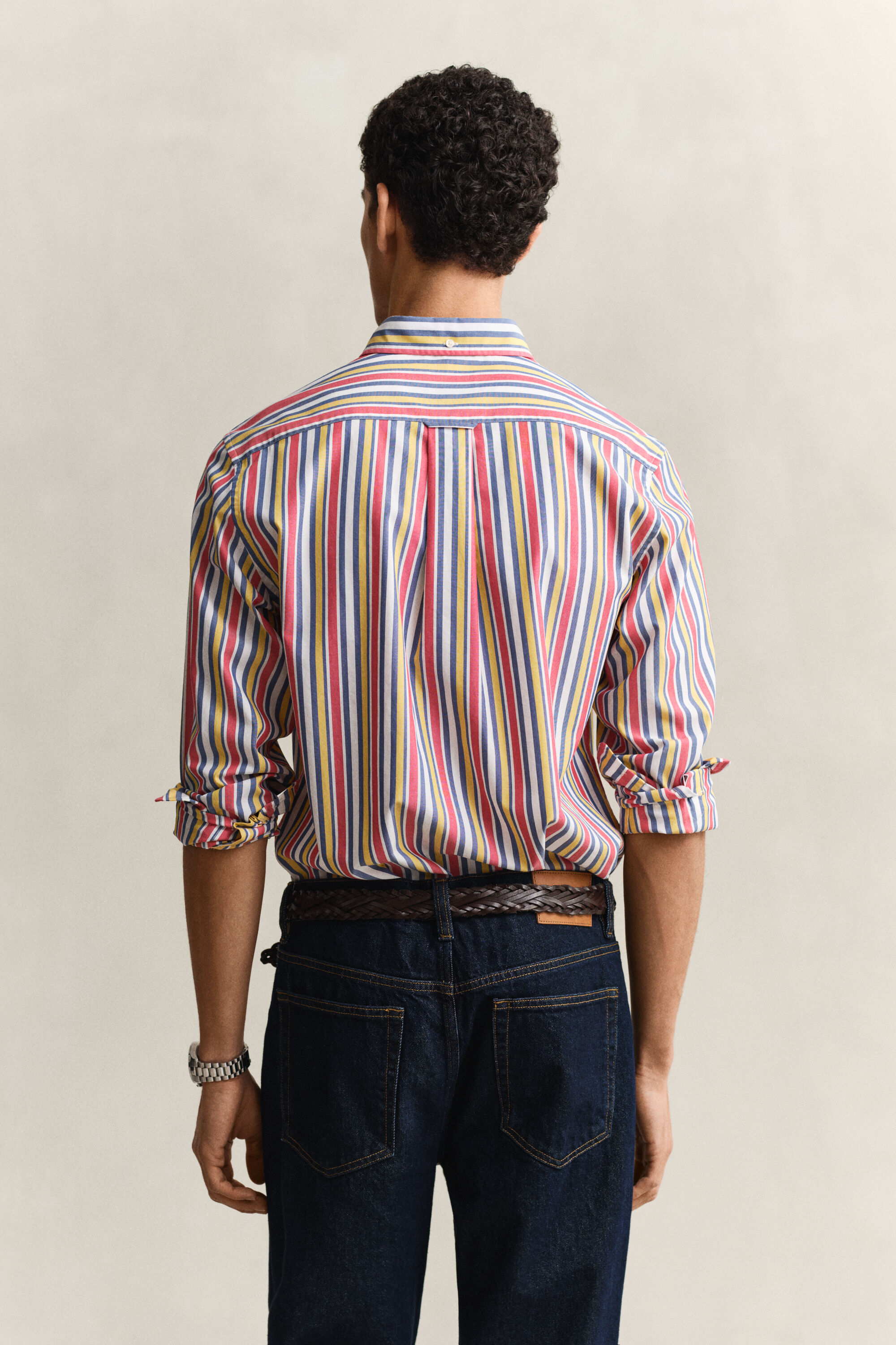 Multistriped Poplin Shirt