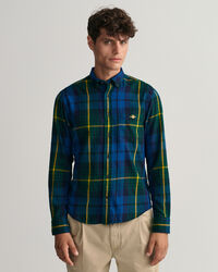 Regular Fit Plaid Flannel Shirt