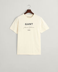 GANT Script Graphic Printed T-Shirt