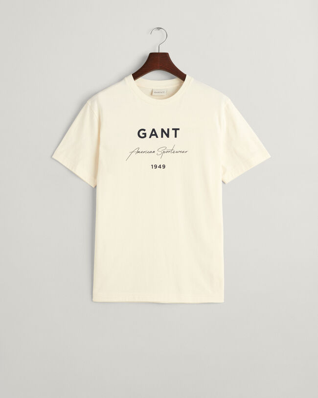 GANT Script Graphic Printed T-Shirt