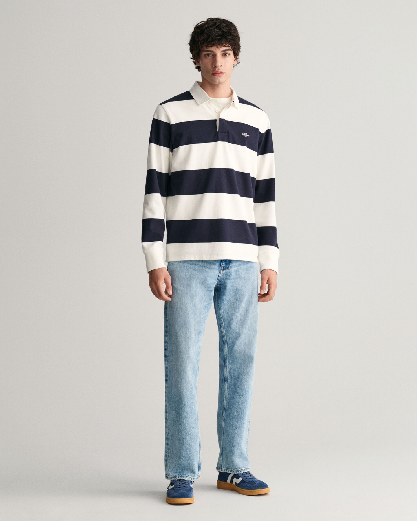 Shield Barstriped Heavy Rugger