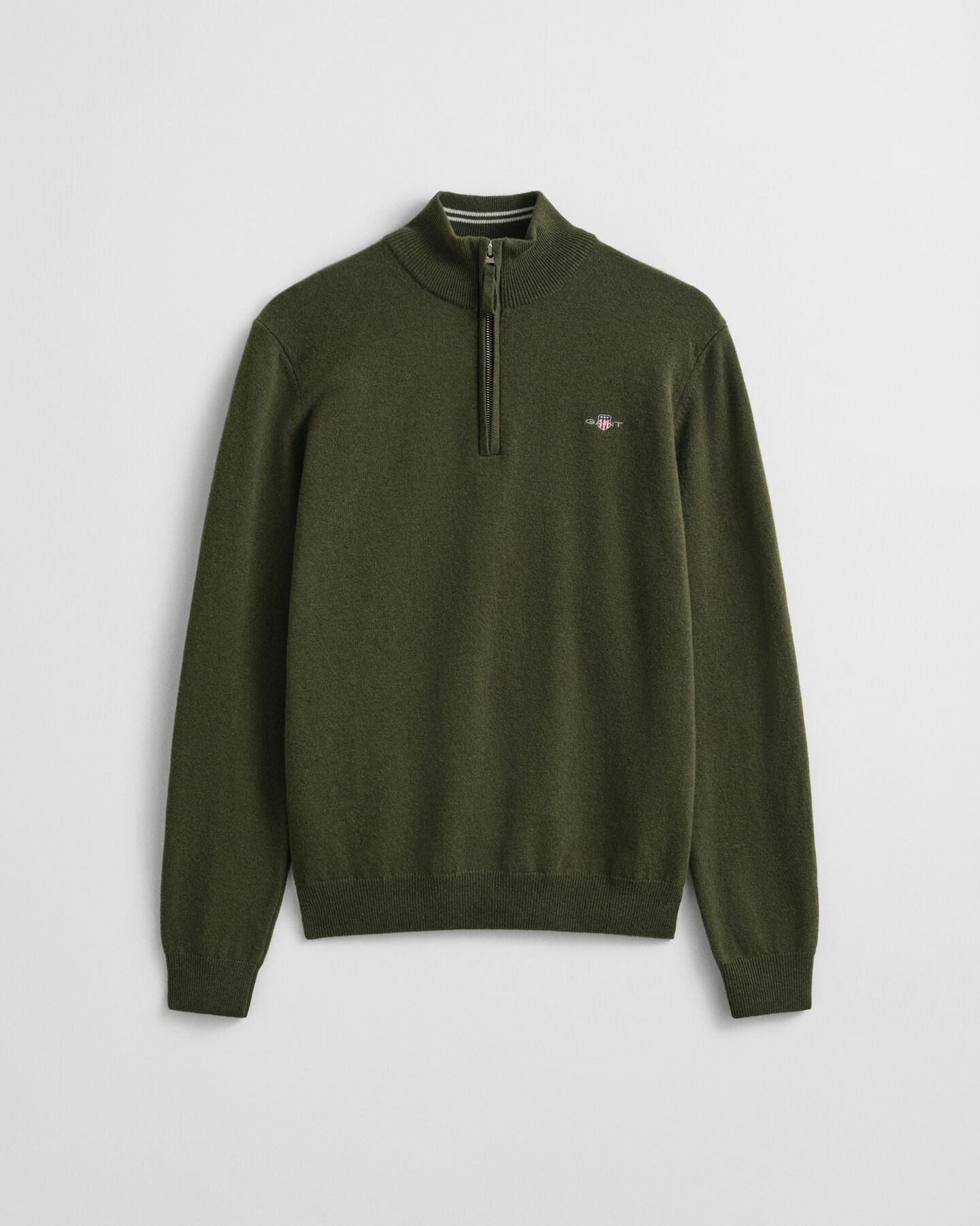 Superfine Lambswool Half-Zip Sweater