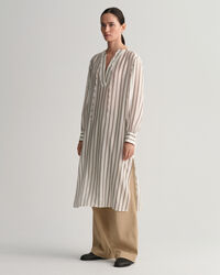 Striped V-Neck Caftan