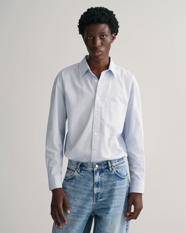 Oversized Compact Poplin Shirt