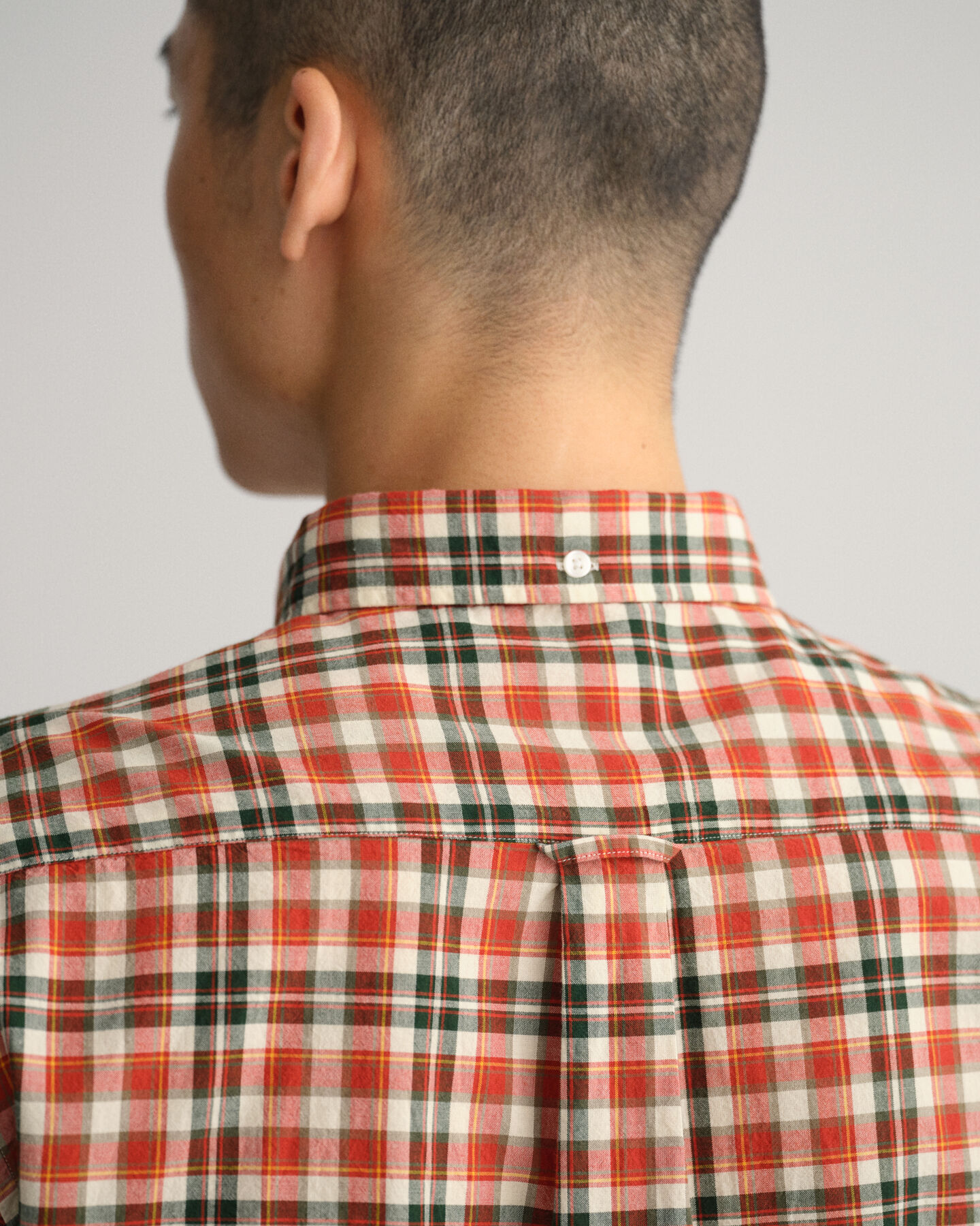 Regular Fit Broadcloth Tartan Shirt