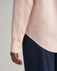 Regular Fit Linen Chambray Shirt