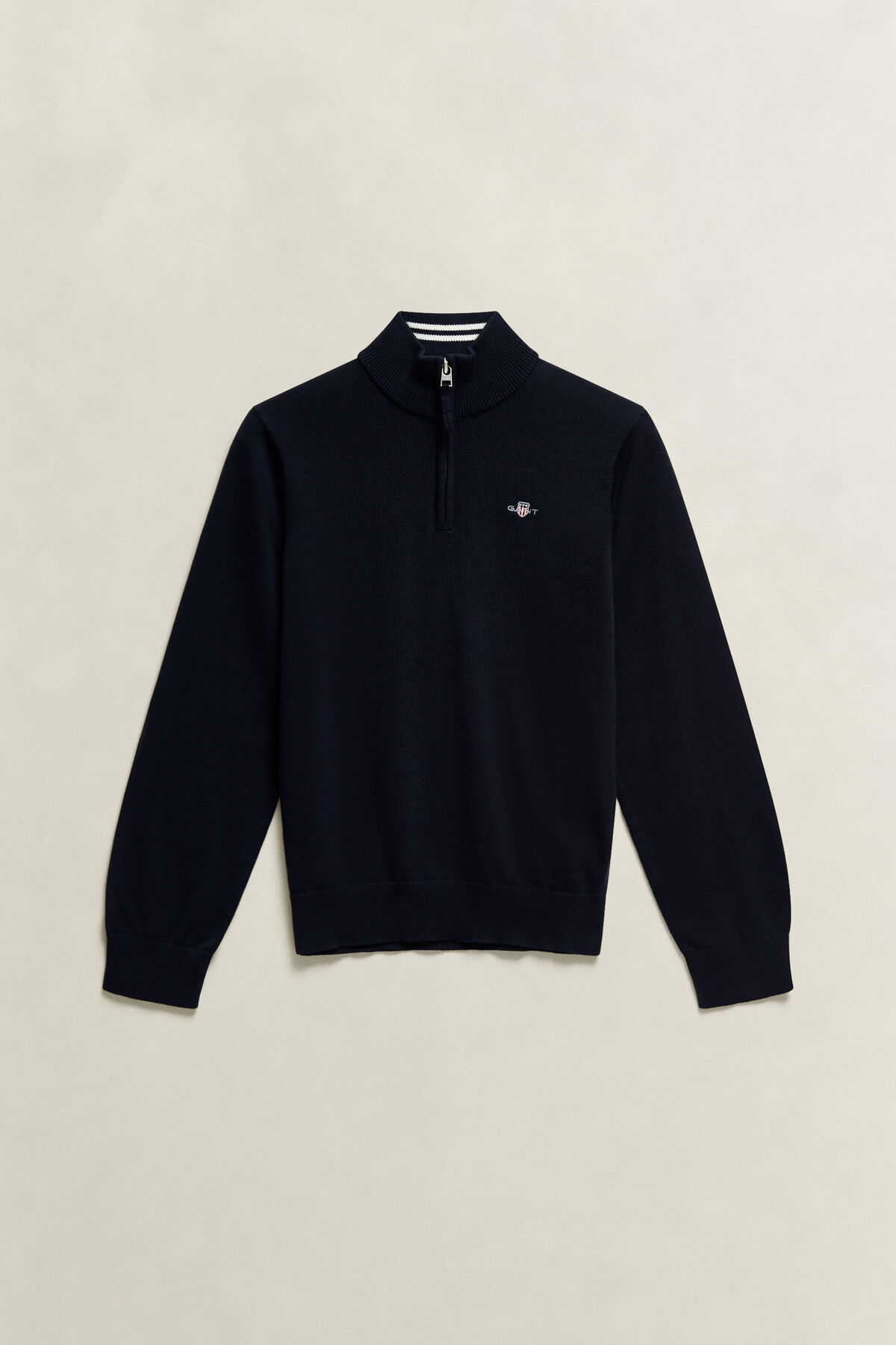 Teen Boys Shield Half-Zip Sweater — EVENING BLUE