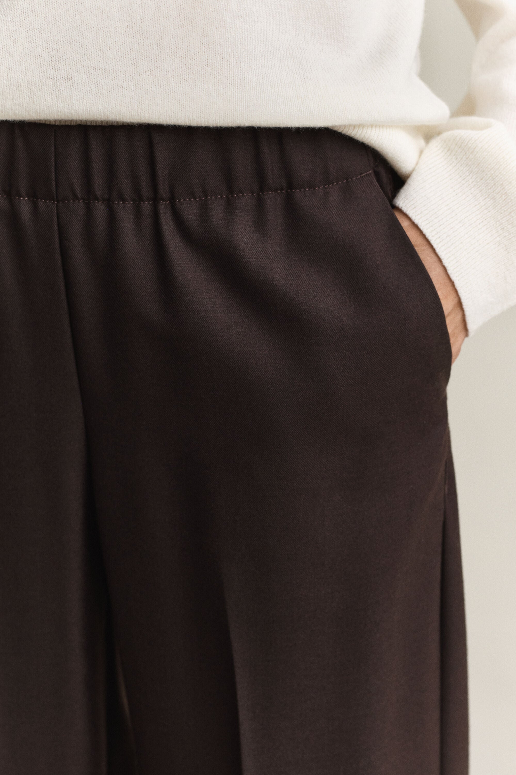 Wool Blend Pants