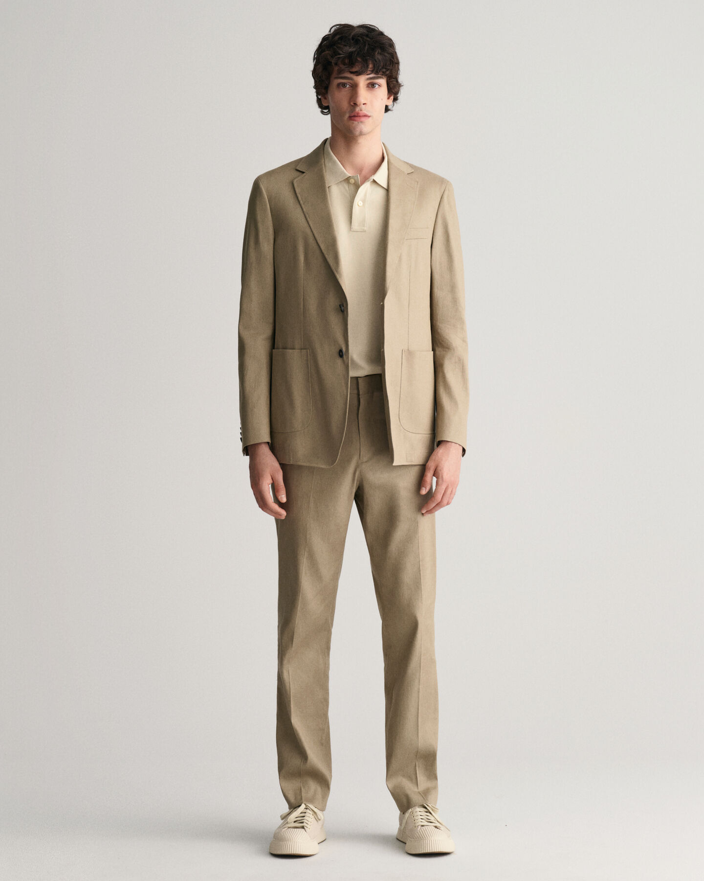 Cotton Linen Suit Blazer
