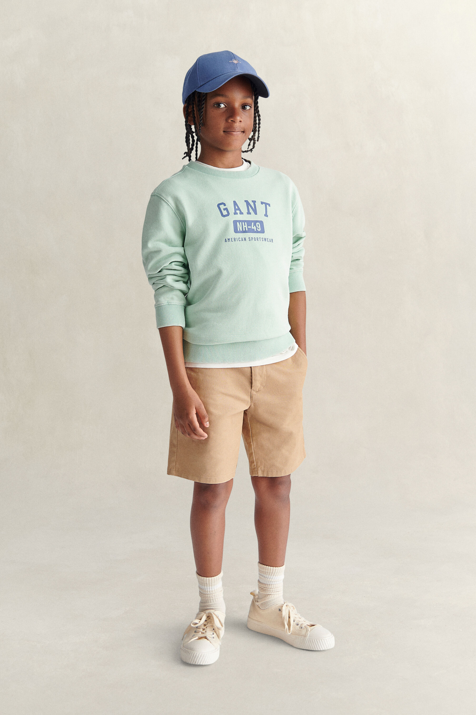 Teen Boys Washed Sweatshirt — WASHED TURQUOISE