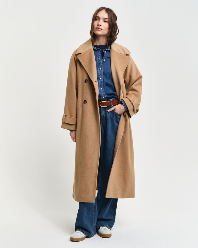Wool Trench Coat