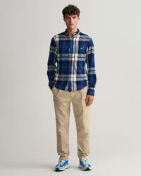 Regular Fit Plaid Flannel Shirt