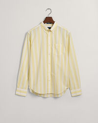 Regular Fit Wide Striped Broadcloth Shirt