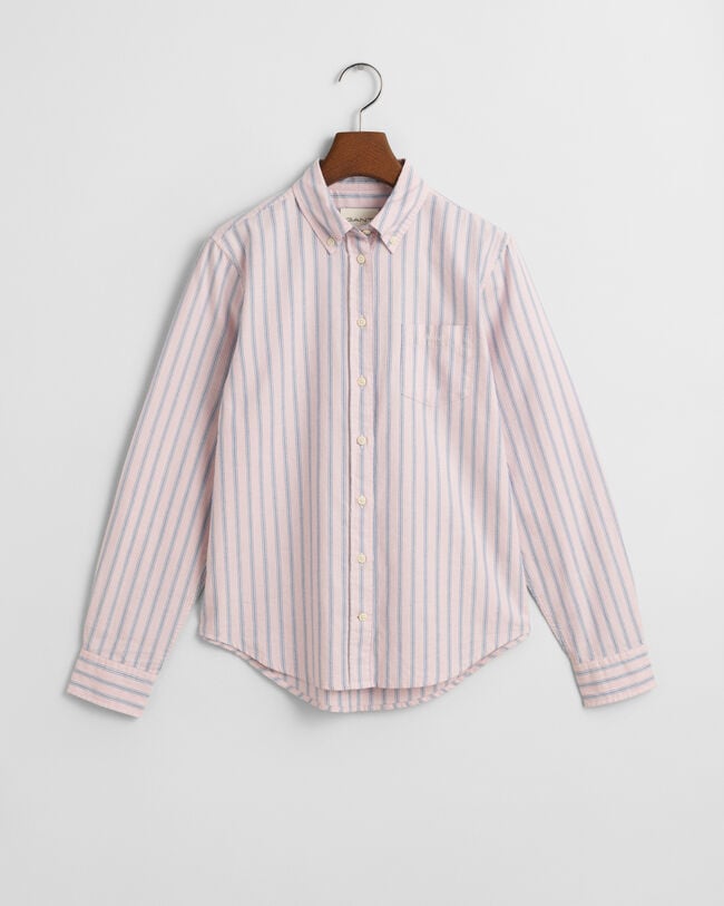 Regular Fit Striped Archive Oxford Shirt