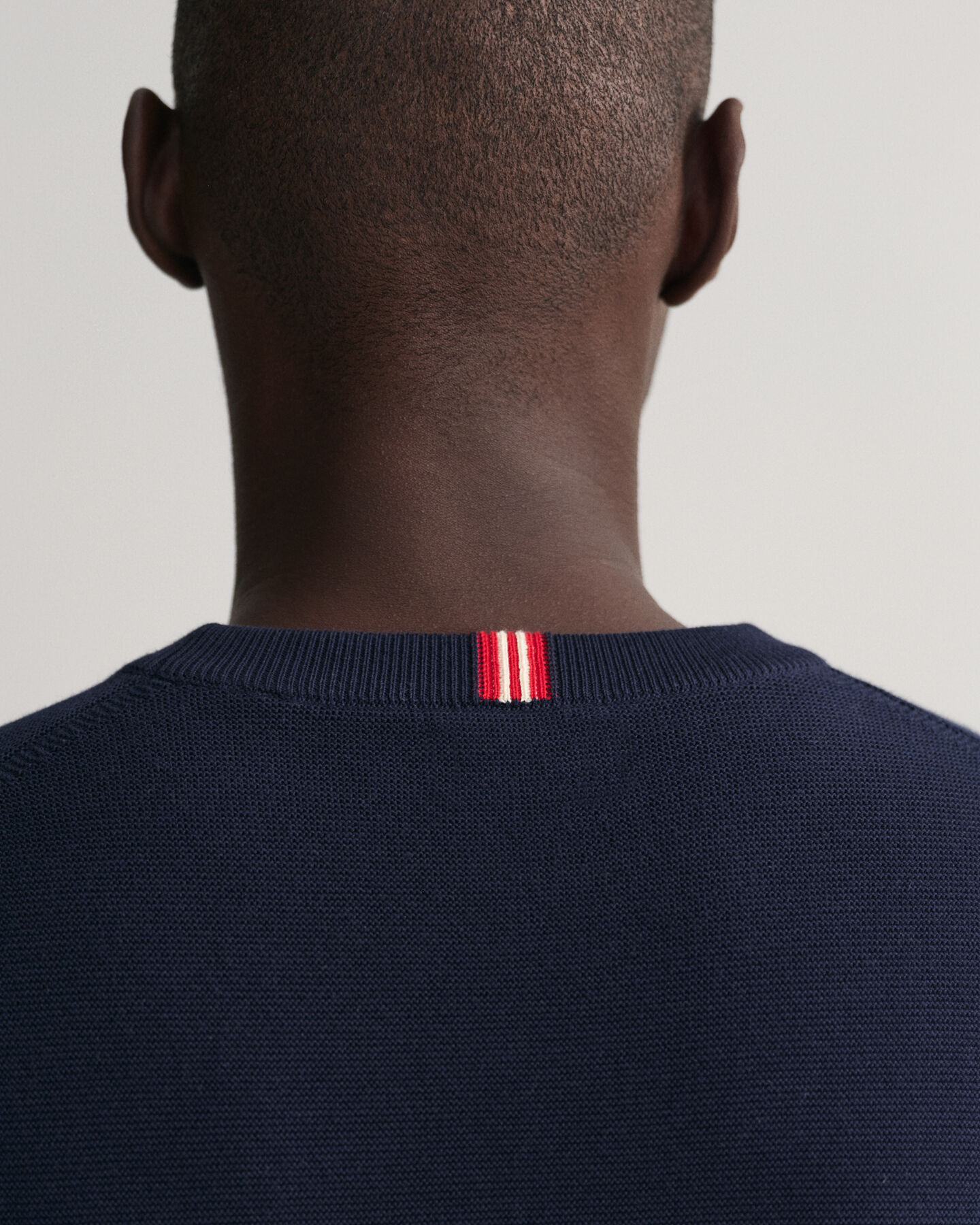 Light Texture Crew Neck Sweater