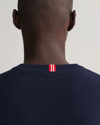 Light Texture Crew Neck Sweater