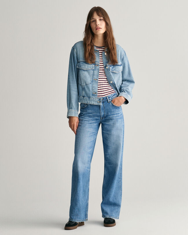 Striped Ribbed T-Shirt