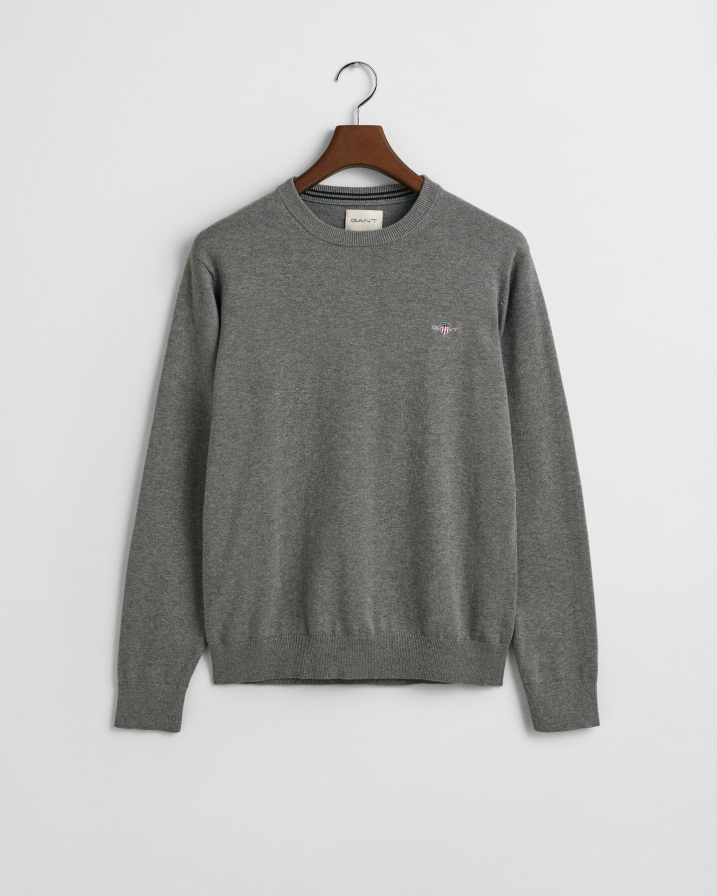 Classic Cotton Crew Neck Sweater