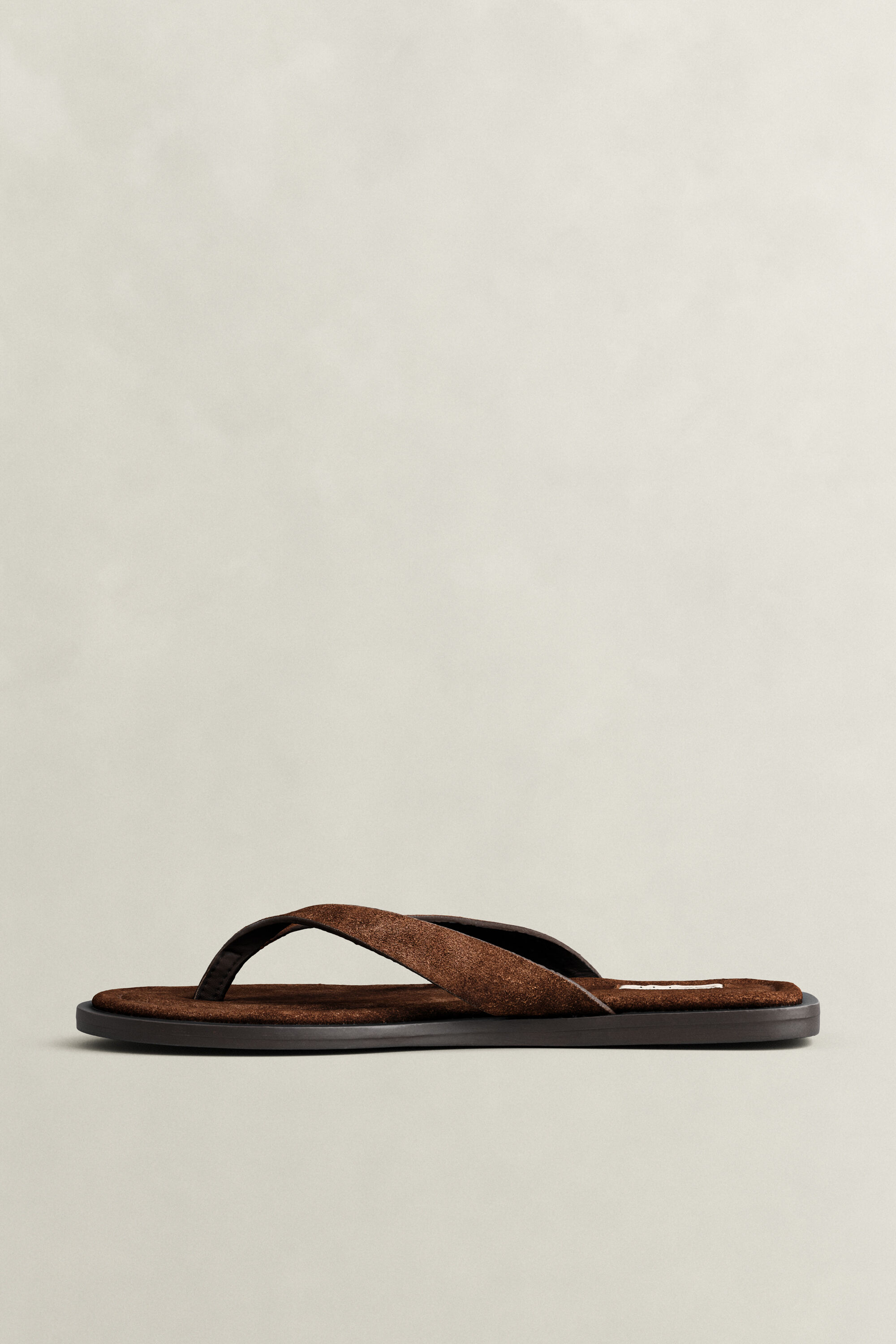 Sunlaz Suede Sandals — DARK BROWN