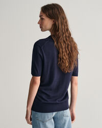 Fine Knit Short Sleeve Rugger