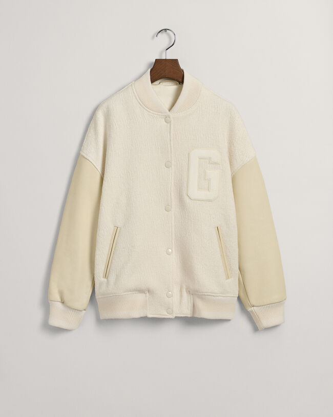 Bouclé GANT Varsity Jacket