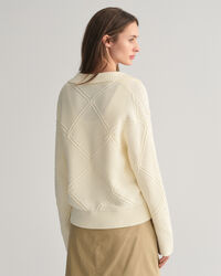 Textured Knit Rugger
