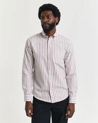 Regular Fit Striped Archive Oxford Shirt