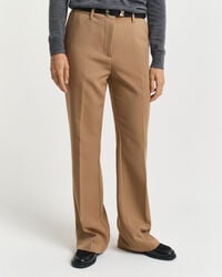Slim Fit Flared Slacks