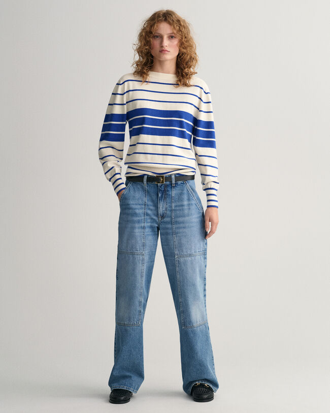 Wide Leg Cargo Jeans