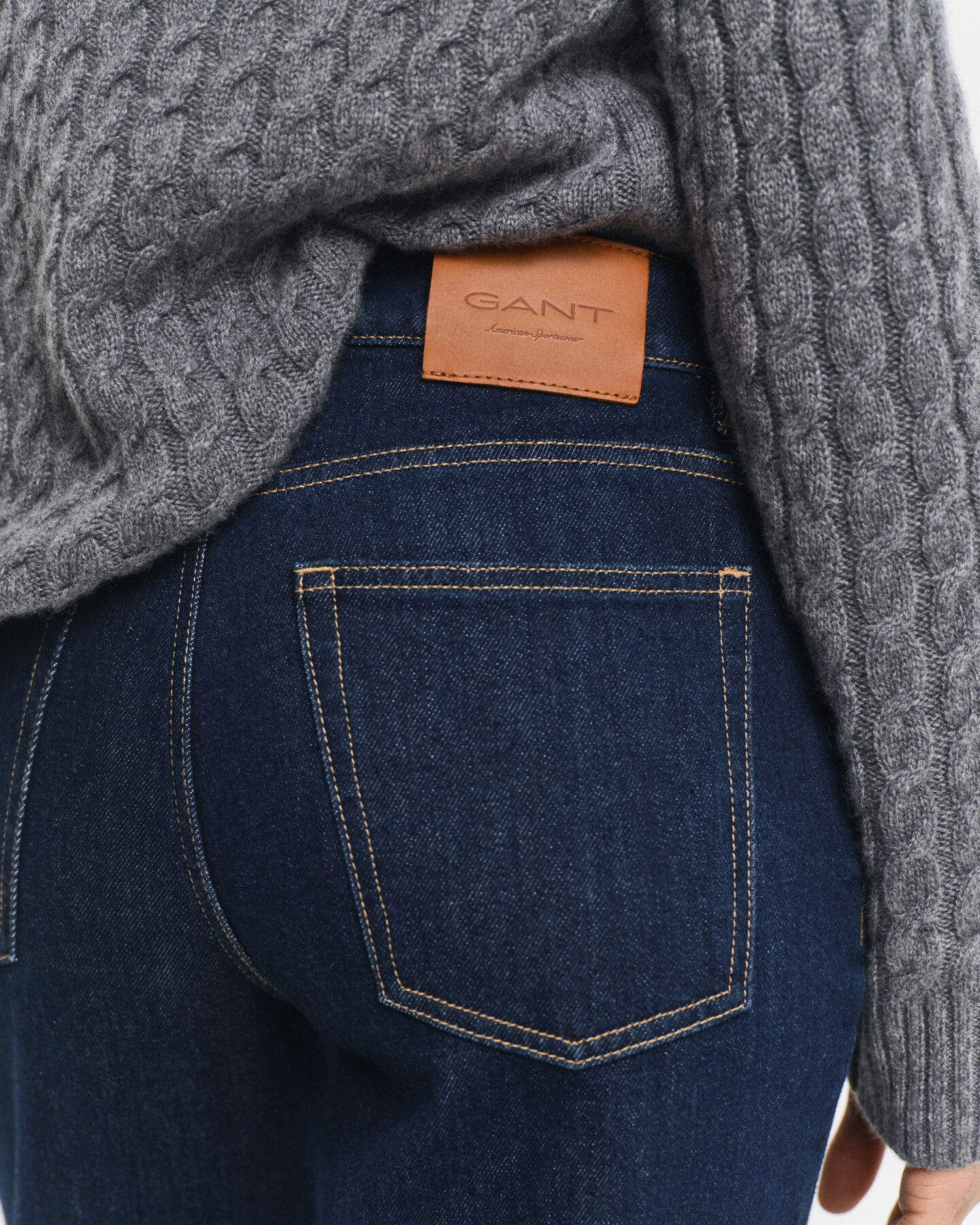 Straight Leg Stretch Jeans