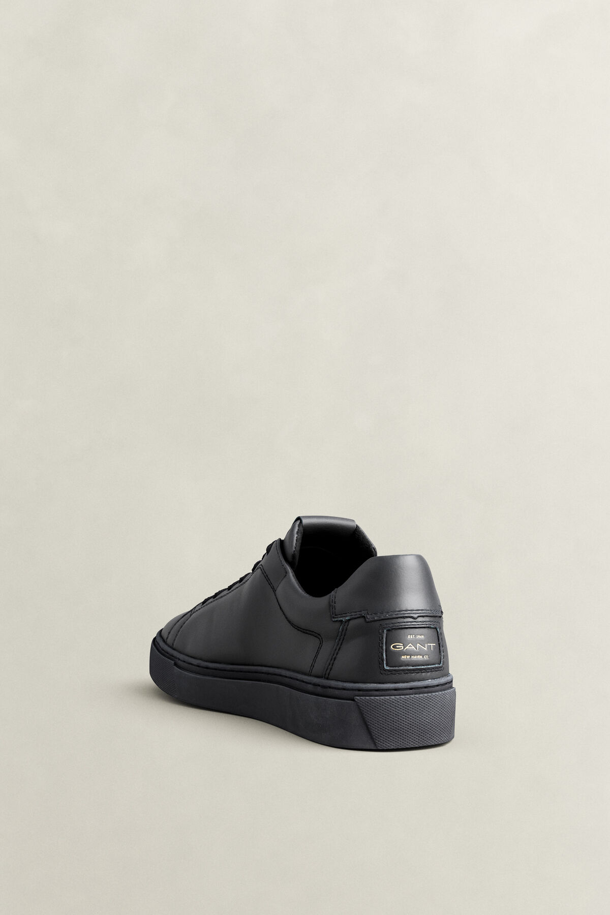 McJulien Leather Sneakers — BLACK