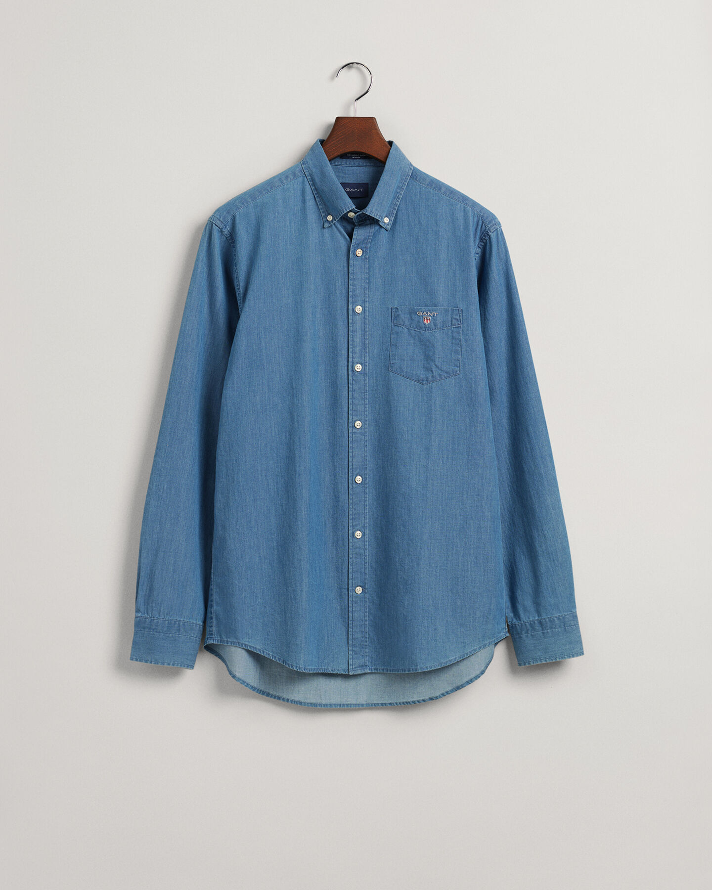 Regular Fit Indigo Shirt