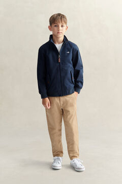 Teen Boys Harrington Jacket — EVENING BLUE 8