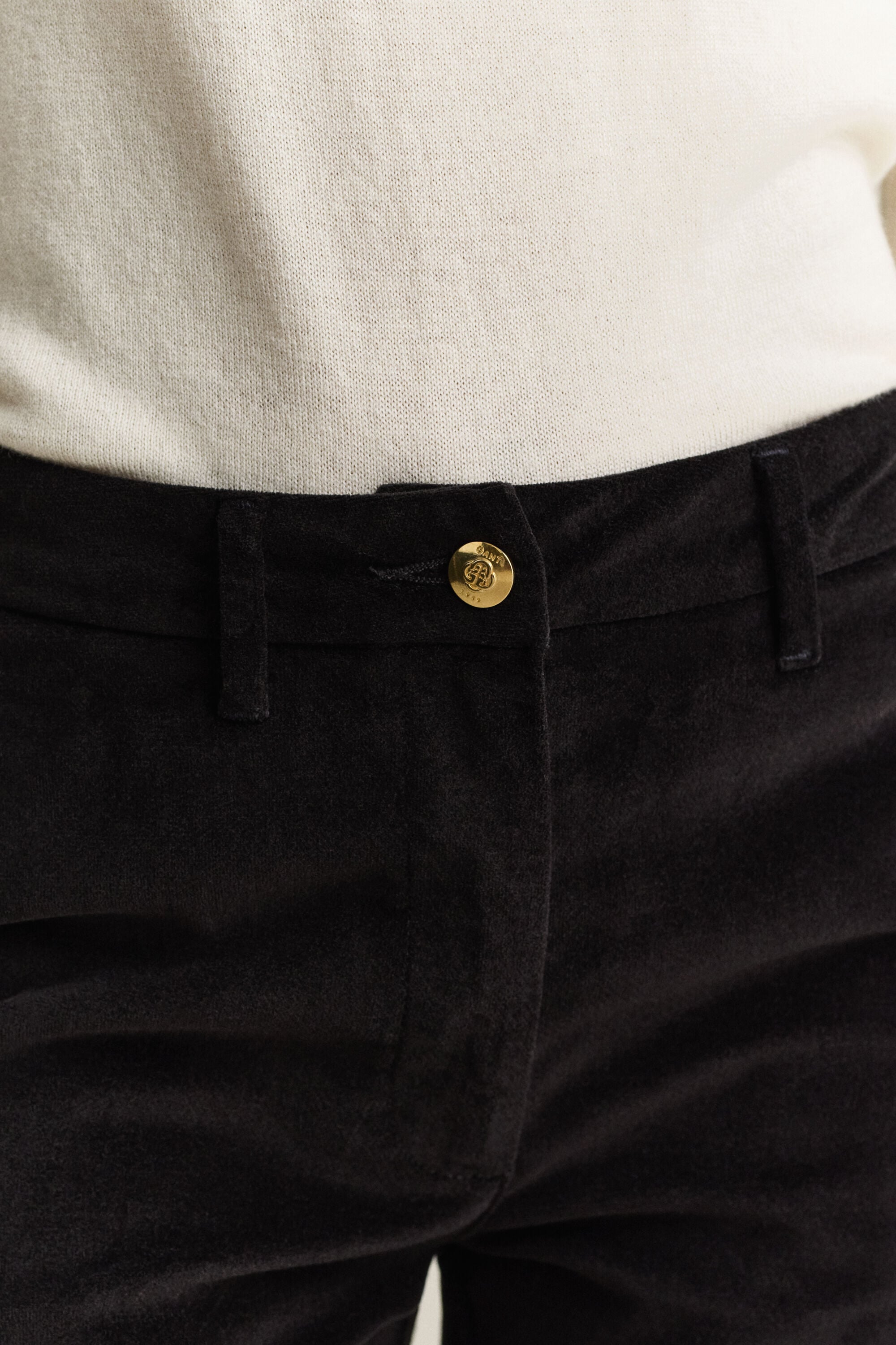 Flared Velvet Pants