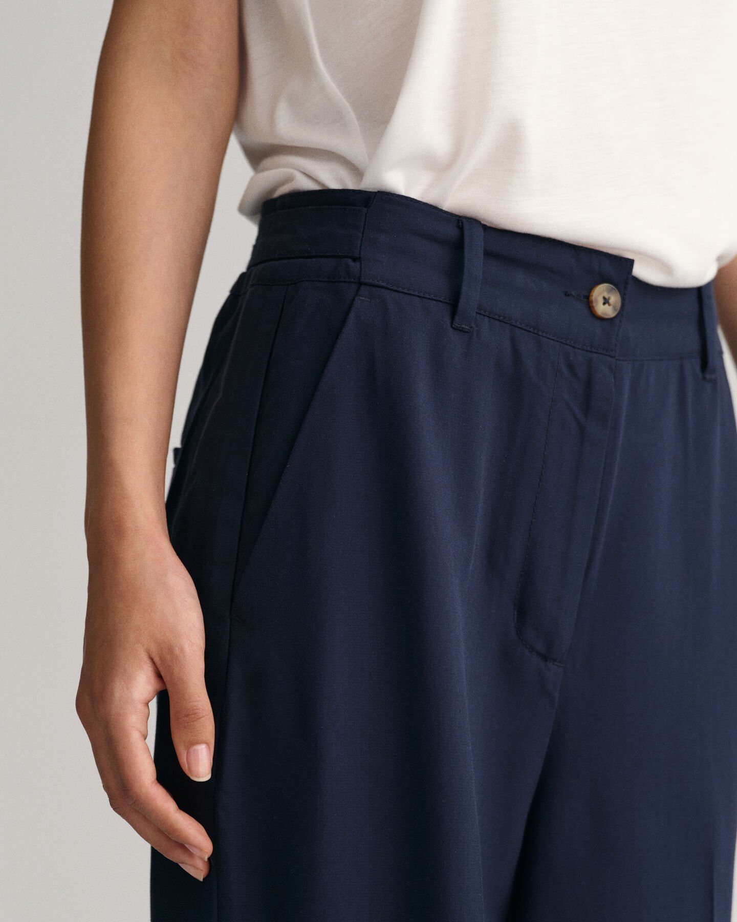 Relaxed Fit Fluid Pants