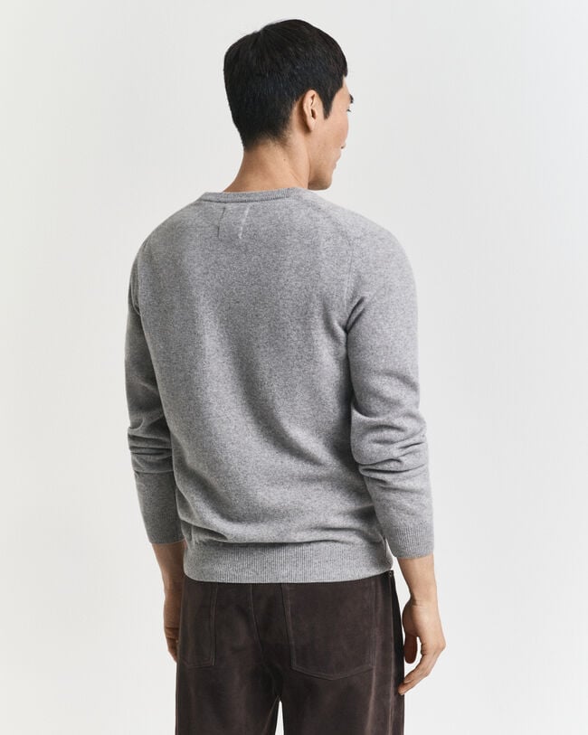 Superfine Lambswool V-Neck Sweater