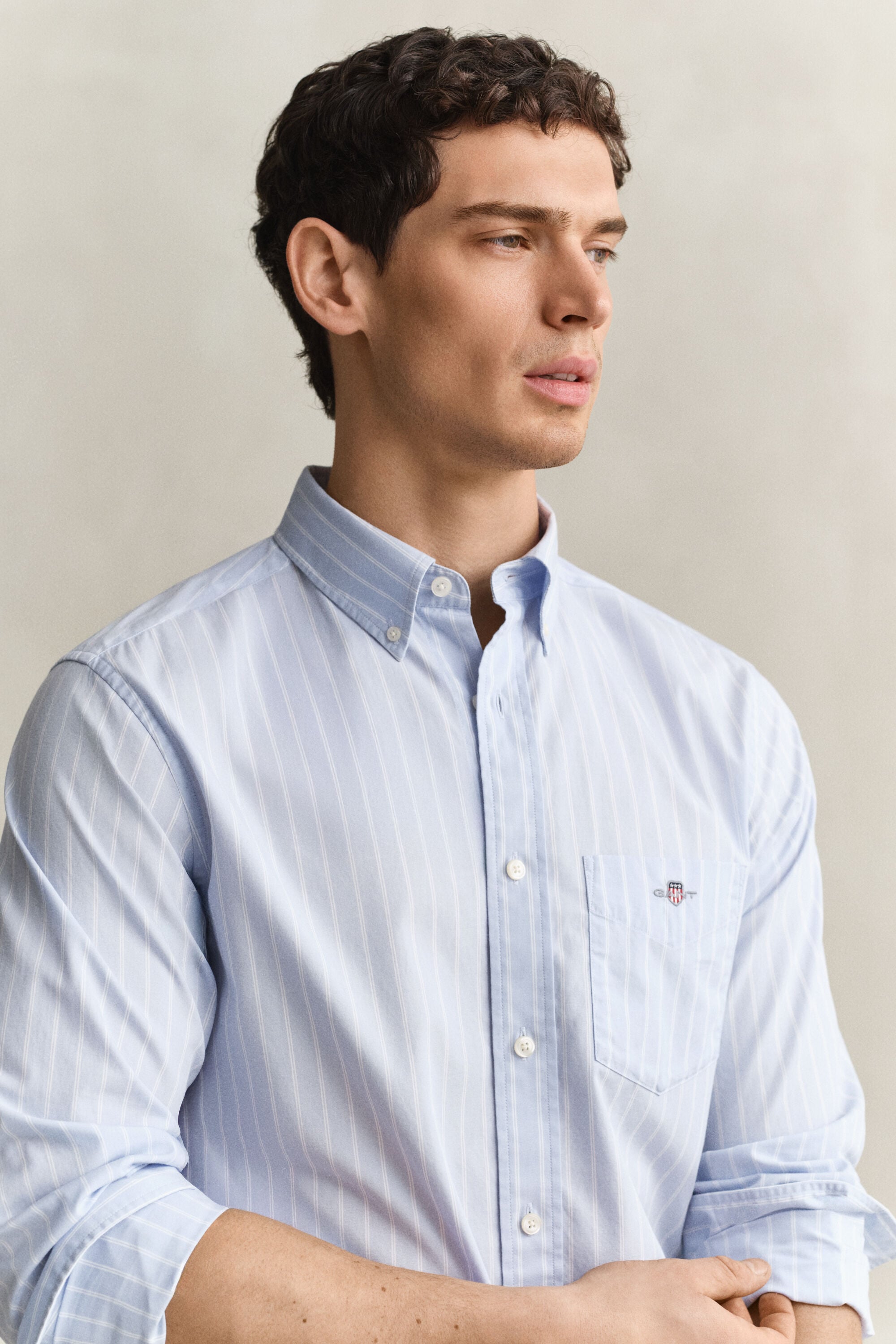Striped Classic Poplin Shirt