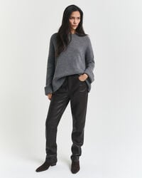 5-Pocket Leather Pants