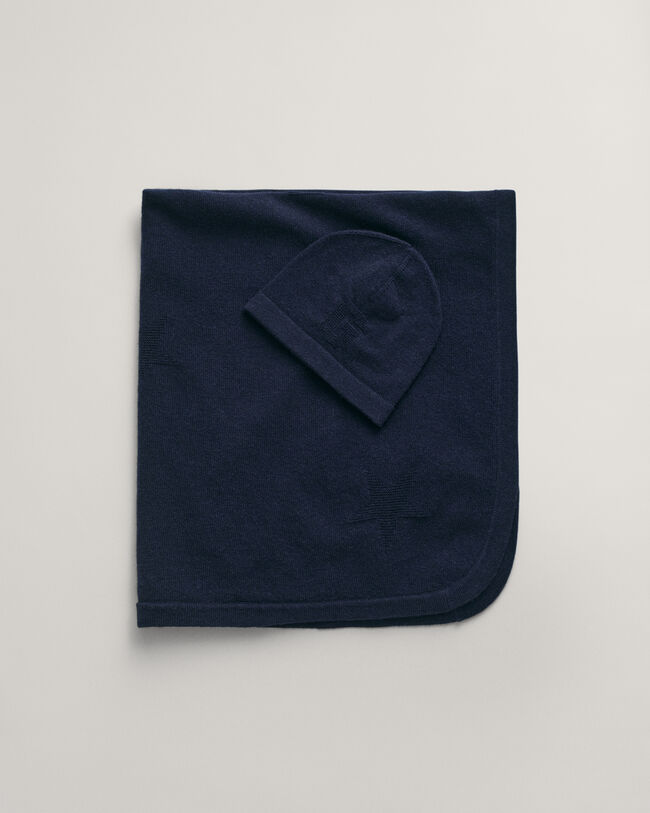 Baby Blanket & Beanie Gift Set