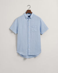 Regular Fit Linen Short Sleeve Shirt