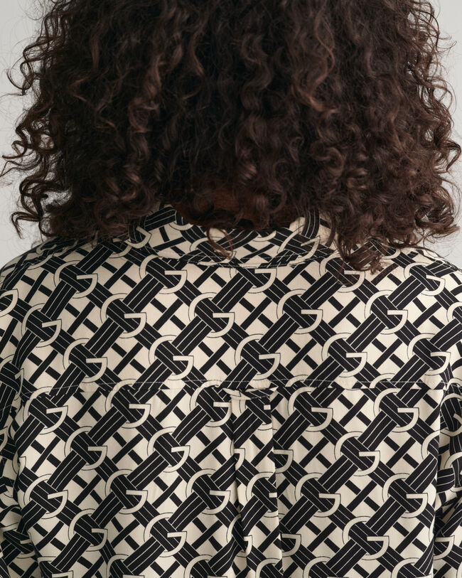 Relaxed Fit G Patterned Shirt