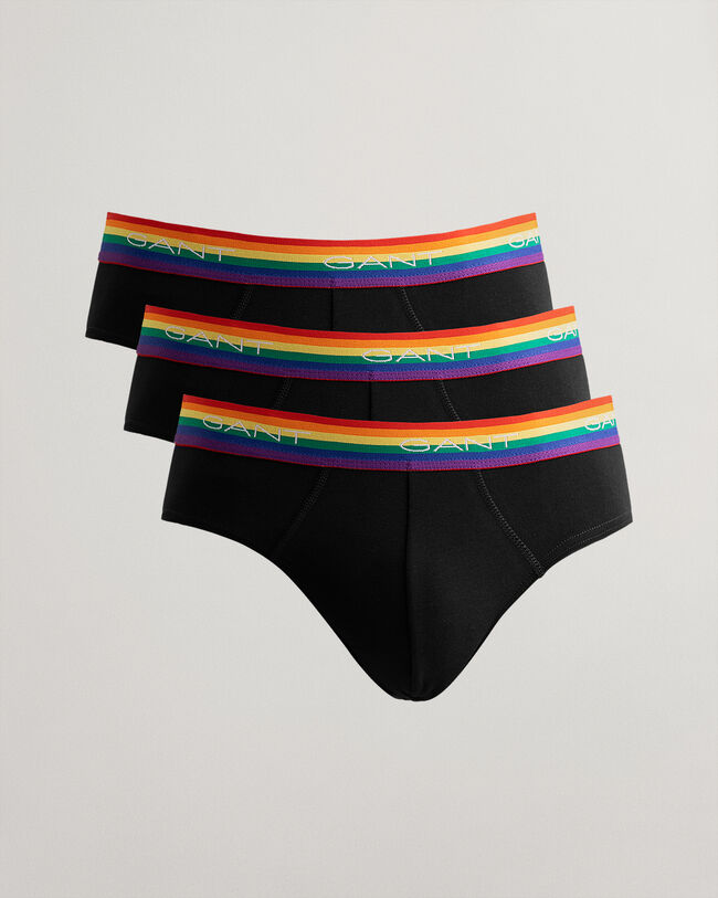 3-Pack Pride Hip Briefs