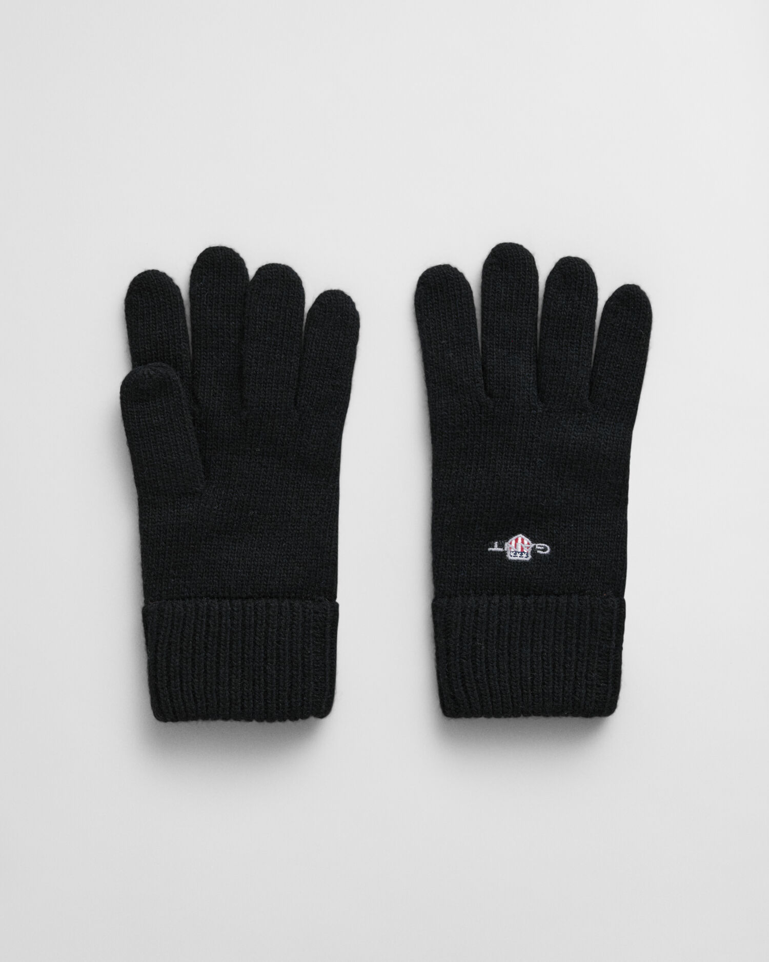 Black wool gloves mens hot sale